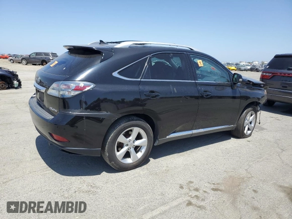 2010 Lexus RX 350 with VIN 2T2ZK1BA9AC034969, listed as a Copart auction lot 57520795 with Not provided miles and Salvage title. Bid and sale history available at DreamBid. Image 3.