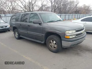 2002 Chevrolet Suburban LS with VIN 1GNFK16Z82J195429, listed as a IAAI auction lot 41566988 with 1 mi miles. Bid and sale history available at carsss.com. Image 1.