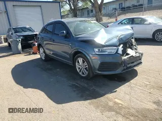 2018 Audi Q3 Premium with VIN WA1BCCFS3JR008904, listed as a Copart auction lot 56751425 with 75,943 mi miles and Salvage title. Bid and sale history available at DreamBid. Image 13.
