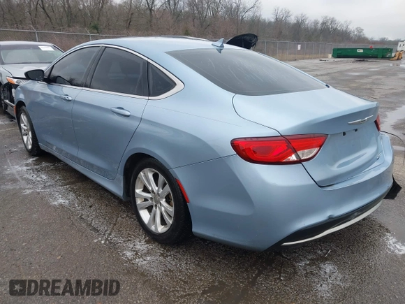 2015 Chrysler 200 Limited z VIN 1C3CCCAB8FN712908, wystawiony jako IAAI lot #41586183 z przebiegiem 194 890 mil mil oraz . Historia ofert i sprzedaży dostępna na DreamBid. Obrazek 3.
