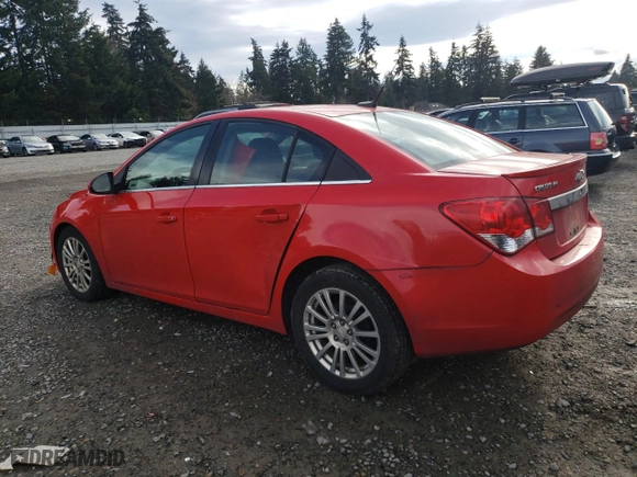 2014 Chevrolet Cruze ECO with VIN 1G1PJ5SB5E7272350, listed as a Copart auction lot 85345804 with 168,133 mi miles and Salvage Title. Bid and sale history available at carsss.com. Image 2.