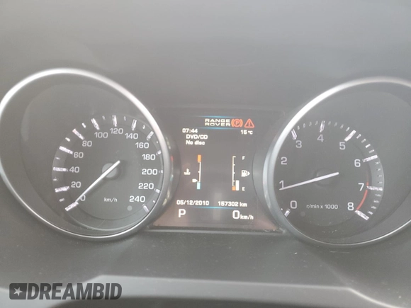 2012 Land Rover Range Rover Evoque Dynamic Premium with VIN SALVT1BG7CH655011, listed as a Copart auction lot 66223145 with 157,302 mi miles and Salvage title. Bid and sale history available at DreamBid. Image 9.