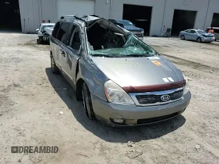 2012 Kia Sedona EX with VIN KNDMH4C71C6427585, listed as a Copart auction lot 62286314 with 0 mi miles and Salvage Title. Bid and sale history available at carsss.com. Image 11.