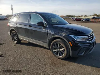 2022 Volkswagen Tiguan SE with VIN 3VV2B7AX9NM161783, listed as a Copart auction lot 88221975 with 0 mi miles and Non Repairable. Bid and sale history available at carsss.com. Image 4.