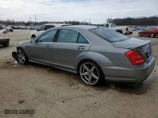 2010 Mercedes-Benz S-Class S 550 with VIN WDDNG7BB5AA319646, listed as a Copart auction lot 47017485 with 188,671 mi miles and Salvage Title. Bid and sale history available at carsss.com. Image 2.