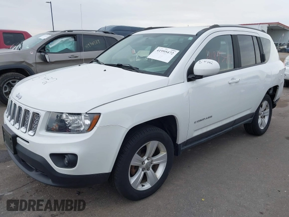 2015 Jeep Compass High Altitude Edition with VIN 1C4NJDEB6FD357687, listed as a IAAI auction lot 41995472 with 91,780 mi miles. Bid and sale history available at carsss.com. Image 17.