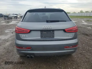 2015 Audi Q3 2.0T Premium Plus with VIN WA1EFCFS8FR000535, listed as a Copart auction lot 50713485 with 75,908 mi miles and Salvage Title. Bid and sale history available at carsss.com. Image 6.
