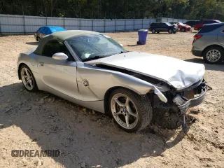 2008 BMW Z4 3.0si with VIN 4USBU535X8LX04793, listed as a Copart auction lot 77471094 with 104,599 mi miles and Salvage title. Bid and sale history available at DreamBid. Image 4.