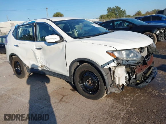 2015 Nissan Rogue S with VIN KNMAT2MT1FP573145, listed as a IAAI auction lot 41473374 with 19,395 mi miles. Bid and sale history available at carsss.com. Image 6.