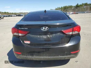 2016 Hyundai Elantra SE with VIN 5NPDH4AE8GH759892, listed as a Copart auction lot 53875525 with 164,032 mi miles and Salvage title. Bid and sale history available at DreamBid. Image 6.