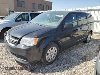 2017 Dodge Grand Caravan SE with VIN 2C4RDGBGXHR615610, listed as a Copart auction lot 51448705 with 217,815 mi miles and Salvage Title. Bid and sale history available at DreamBid. Image 1.