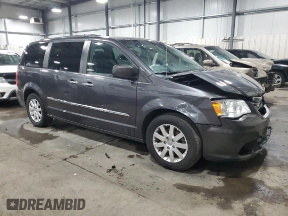 2015 Chrysler Town & Country Touring with VIN 2C4RC1BG4FR755522, listed as a Copart auction lot 49185875 with 109,915 mi miles and Salvage Title. Bid and sale history available at carsss.com. Image 4.
