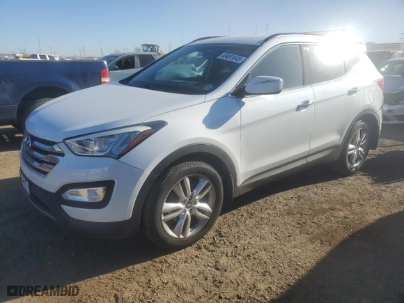 2013 Hyundai Santa Fe 2.0T Sport with VIN 5XYZUDLA5DG112574, listed as a Copart auction lot 49491645 with 94,988 mi miles and Salvage Title. Bid and sale history available at carsss.com. Image 1.