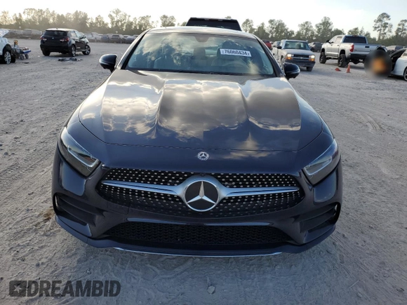 2020 Mercedes-Benz CLS with VIN WDD2J5JB6LA051168, listed as a Copart auction lot 76060434 with 0 mi miles and Non Repairable. Bid and sale history available at carsss.com. Image 5.