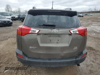 2015 Toyota RAV4 LE with VIN JTMBFREV3FD174002, listed as a Copart auction lot 53179145 with 101,877 mi miles and Salvage Title. Bid and sale history available at carsss.com. Image 6.
