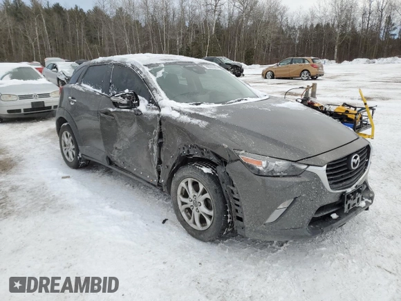 2018 Mazda CX-3 Touring with VIN JM1DKFC77J0331988, listed as a Copart auction lot 88055385 with 83,564 mi miles and Clean Title. Bid and sale history available at DreamBid. Image 4.