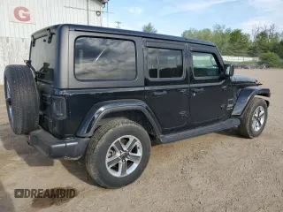 2023 Jeep Wrangler Sahara z VIN 1C4HJXEG7PW520699, wystawiony jako Copart lot #58273215 z przebiegiem 37 343 mil mil oraz Czysty tytuł • Clean title. Historia ofert i sprzedaży dostępna na DreamBid. Obrazek 3.