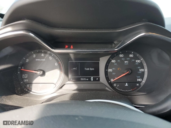 2023 Chevrolet TrailBlazer LT with VIN KL79MPS27PB142781, listed as a Copart auction lot 47418705 with 15,515 mi miles and Salvage Title. Bid and sale history available at carsss.com. Image 9.
