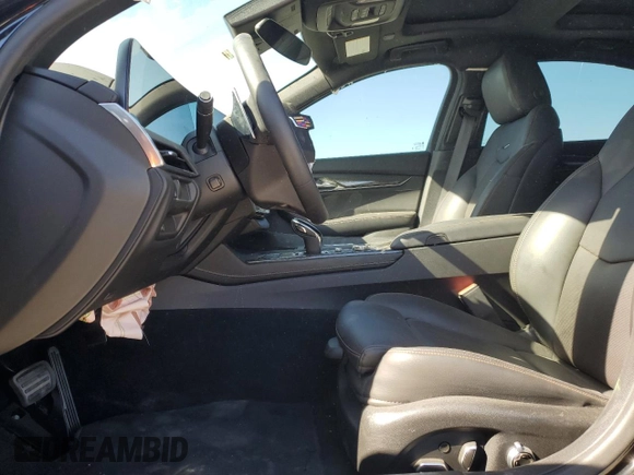 2025 Cadillac CT5 Sport with VIN 1G6DP5RK9S0112073, listed as a Copart auction lot 49506065 with 7,277 mi miles and Salvage title. Bid and sale history available at DreamBid. Image 7.