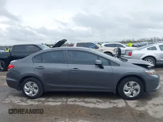 2013 Honda Civic LX with VIN 2HGFB2F53DH594735, listed as a IAAI auction lot 41910115 with Not Provided miles and . Bid and sale history available at DreamBid. Image 13.