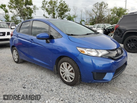 2015 Honda Fit LX with VIN 3HGGK5H50FM726275, listed as a Copart auction lot 56564315 with 123,082 mi miles and Salvage title. Bid and sale history available at DreamBid. Image 4.