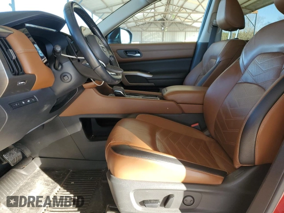 2022 Nissan Pathfinder Platinum z VIN 5N1DR3DH7NC216230, wystawiony jako Copart lot #88893445 z przebiegiem 76 838 mil mil oraz Szkoda całkowita • Salvage title. Historia ofert i sprzedaży dostępna na DreamBid. Obrazek 7.