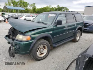 2001 Mitsubishi Montero ES z VIN JA4MT21H61P056231, wystawiony jako Copart lot #53295685 z przebiegiem 204 795 mil mil oraz Szkoda całkowita • Salvage title. Historia ofert i sprzedaży dostępna na DreamBid. Obrazek 1.
