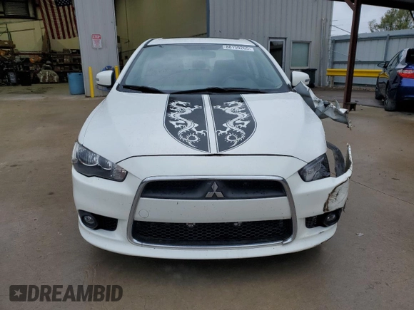 2015 Mitsubishi Lancer SE with VIN JA32V2FW8FU025939, listed as a Copart auction lot 88159265 with 110,336 mi miles and Salvage Title. Bid and sale history available at carsss.com. Image 5.