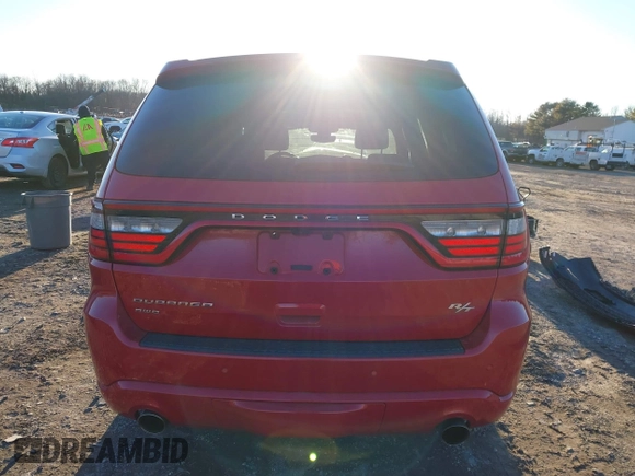 2017 Dodge Durango R/T with VIN 1C4SDJCT4HC681573, listed as a IAAI auction lot 41492029 with 121,515 mi miles and . Bid and sale history available at DreamBid. Image 16.