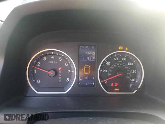2011 Honda CR-V LX with VIN 5J6RE4H37BL069312, listed as a Copart auction lot 88556215 with 136,679 mi miles and Salvage Title. Bid and sale history available at DreamBid. Image 9.