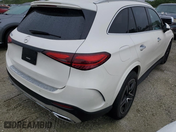 2023 Mercedes-Benz GLC with VIN W1NKM4GBXPF051582, listed as a Copart auction lot 73884464 with 0 mi miles and Non Repairable. Bid and sale history available at carsss.com. Image 3.