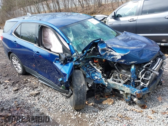 2019 Chevrolet Equinox LT with VIN 3GNAXTEV9KL386596, listed as a IAAI auction lot 41953109 with Not Provided miles and . Bid and sale history available at DreamBid. Image 1.