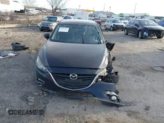 2015 Mazda 3 i SV with VIN JM1BM1T74F1246158, listed as a IAAI auction lot 41587923 with 147,001 mi miles. Bid and sale history available at carsss.com. Image 13.