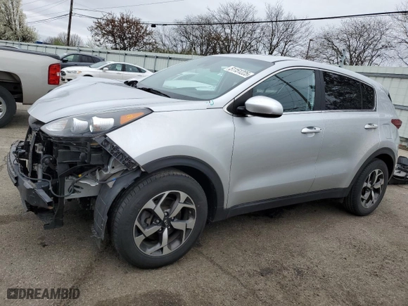 2020 Kia Sportage LX with VIN KNDPM3AC1L7730069, listed as a Copart auction lot 51151225 with 78,781 mi miles and Salvage Title. Bid and sale history available at carsss.com. Image 1.
