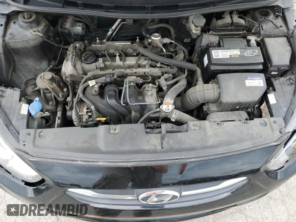 2016 Hyundai Accent SE with VIN KMHCT5AE8GU241668, listed as a Copart auction lot 57667274 with 0 mi miles and Salvage Title. Bid and sale history available at carsss.com. Image 12.