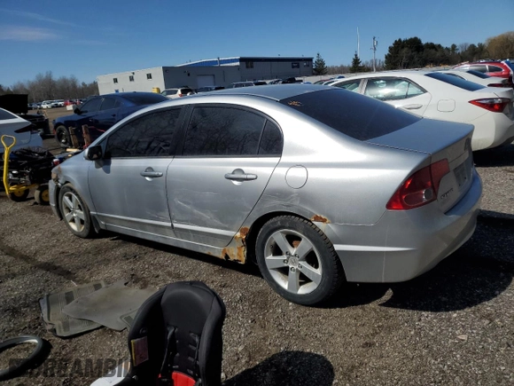 2007 Honda Civic Sdn LX with VIN 2HGFA165X7H003267, listed as a Copart auction lot 50202845 with 321,987 mi miles and Clean Title. Bid and sale history available at carsss.com. Image 2.