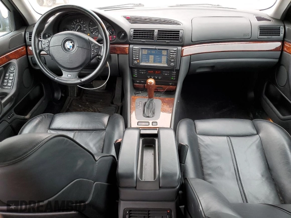 2001 BMW 7 Series 740i with VIN WBAGG83431DN84358, listed as a Copart auction lot 78825624 with 220,545 mi miles and Clean title. Bid and sale history available at DreamBid. Image 8.