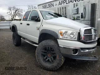 2008 Dodge Ram 3500 SLT with VIN 3D7MX38A88G139124, listed as a Copart auction lot 81961954 with 0 mi miles and Salvage Title. Bid and sale history available at carsss.com. Image 4.