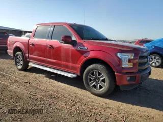 2015 Ford F-150 XLT with VIN 1FTEW1EF2FFA17086, listed as a Copart auction lot 62888355 with 175,134 mi miles and Salvage title. Bid and sale history available at DreamBid. Image 4.
