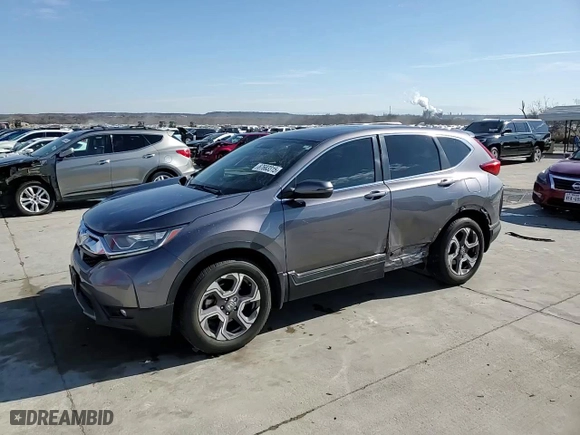 2018 Honda CR-V EX with VIN 7FARW1H5XJE008819, listed as a Copart auction lot 87683315 with 109,478 mi miles and Salvage Title. Bid and sale history available at carsss.com. Image 14.