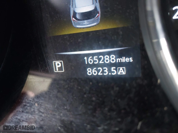 2016 Nissan Rogue S with VIN KNMAT2MV1GP669392, listed as a IAAI auction lot 41698418 with 165,288 mi miles. Bid and sale history available at carsss.com. Image 15.