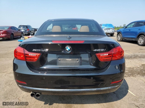 2014 BMW 4 Series 428i xDrive with VIN WBA3V9C52EPR69126, listed as a Copart auction lot 66181394 with 108,455 mi miles and Salvage Title. Bid and sale history available at carsss.com. Image 6.