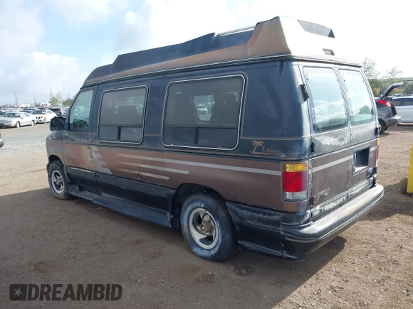 1993 Ford Econoline Cargo with VIN 1FDEE14H5PHB66583, listed as a IAAI auction lot 41905129 with 95,913 mi miles and . Bid and sale history available at DreamBid. Image 3.