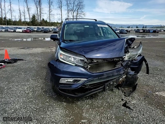 2016 Honda CR-V EX-L with VIN 2HKRM4H72GH648585, listed as a Copart auction lot 50649915 with 91,640 mi miles and Salvage Title. Bid and sale history available at carsss.com. Image 12.
