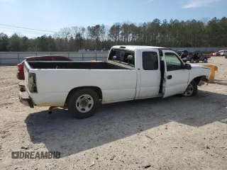 2004 Chevrolet Silverado 1500 Work Truck with VIN 1GCEC19T64E317581, listed as a Copart auction lot 51052485 with 196,309 mi miles and Salvage Title. Bid and sale history available at carsss.com. Image 3.