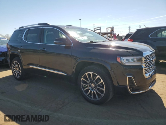 2020 GMC Acadia Denali with VIN 1GKKNXLS6LZ222918, listed as a Copart auction lot 53635895 with 42,990 mi miles and Salvage title. Bid and sale history available at DreamBid. Image 4.