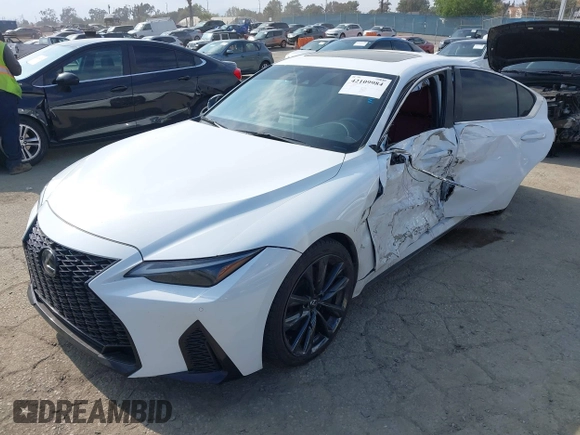 2023 Lexus IS 350 F Sport с VIN JTHGZ1B21P5067839, выставлен на аукционе IAAI как лот 42109984 с пробегом 20 513 миль миль и . История ставок и продаж доступна на DreamBid. Изображение 2.
