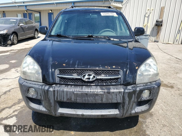 2007 Hyundai Tucson SE with VIN KM8JN72D77U686907, listed as a Copart auction lot 53286165 with 226,339 mi miles and Salvage Title. Bid and sale history available at carsss.com. Image 5.