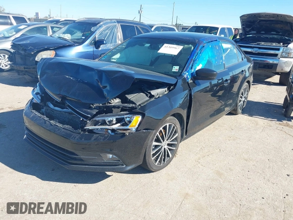 2015 Volkswagen Jetta SE z VIN 3VWD17AJ9FM415626, wystawiony jako IAAI lot #41309967 z przebiegiem 96 681 mil mil oraz . Historia ofert i sprzedaży dostępna na DreamBid. Obrazek 2.