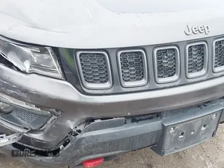 2019 Jeep Compass Trailhawk with VIN 3C4NJDDB1KT739938, listed as a IAAI auction lot 41411173 with 140,396 mi miles and . Bid and sale history available at carsss.com. Image 6.